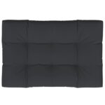 vidaXL Podložka na paletový nábytok, čierna 120x80x12 cm, látka – Obrázok 6