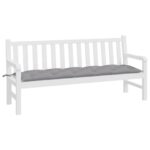 vidaXL Podložka na záhradnú lavičku 180x50x7 cm, oxfordská látka – Obrázok 3