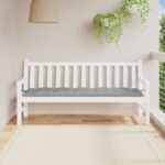 vidaXL Podložka na záhradnú lavičku 180x50x7 cm, oxfordská látka