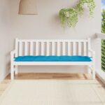 vidaXL Podložka na záhradnú lavičku 180x50x7 cm, oxfordská látka