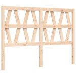 vidaXL Posteľ bez matraca 140x190 cm borovicový masív – Obrázok 8