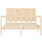 vidaXL Posteľ s matracom 120x200 cm borovicový masív – Obrázok 6