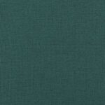 vidaXL Masážne sklápacie kreslo s podnožkou tmavozelené látkové – Obrázok 10