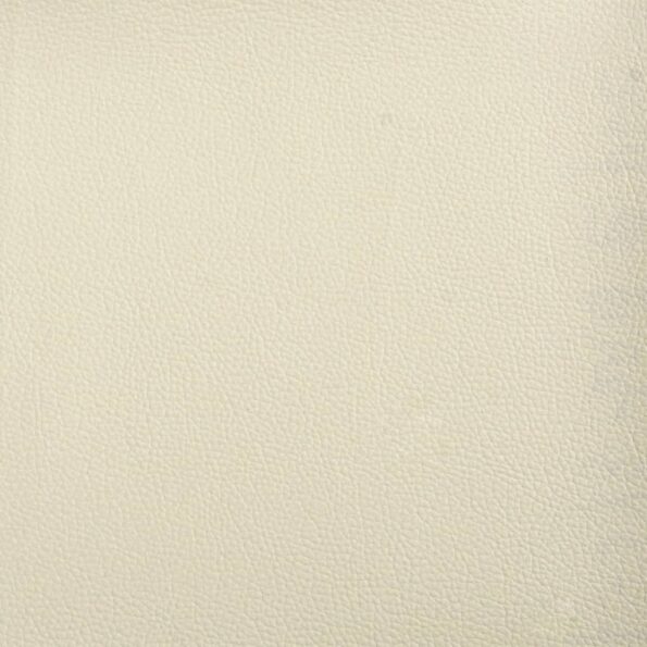 vidaXL Sklápacie kreslo s opierkou na nohy krémové umelá koža – Obrázok 8