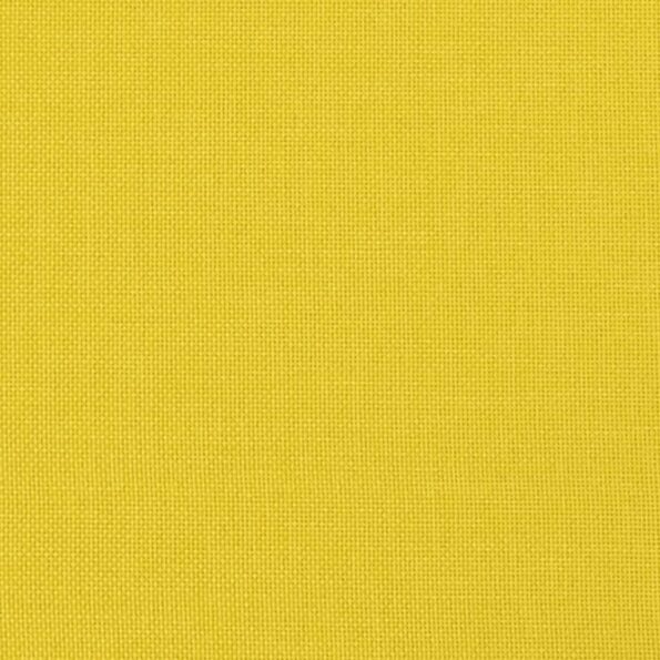 vidaXL Sklápacie kreslo s podnožkou svetložlté látkové – Obrázok 8