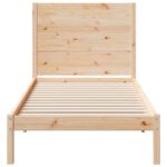 vidaXL Extra dlhá posteľ bez matraca 90x220 cm masívne drevo – Obrázok 4