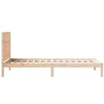 vidaXL Extra dlhá posteľ bez matraca 90x220 cm masívne drevo – Obrázok 5
