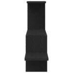 vidaXL Nástenná polica čierny dub 104x15x49 cm kompozitné drevo – Obrázok 6
