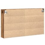 vidaXL Vitrína Staré Dřevo 100x15x58 cm Kompozitné Drevo – Obrázok 7