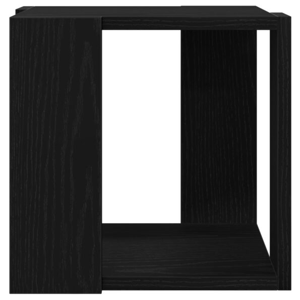 873912_5.jpg vidaXL Konferenčný stolík Čierny dub MDF 32 x 32 x 30 cm Jednoduchý – Obrázok 5