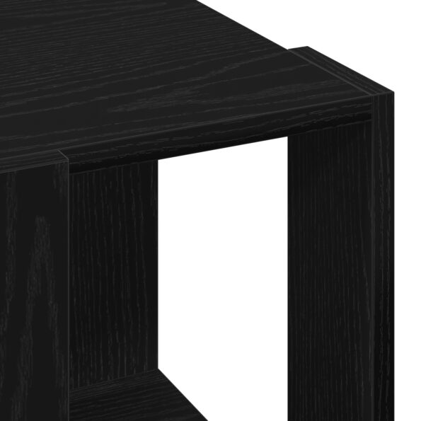 873912_8.jpg vidaXL Konferenčný stolík Čierny dub MDF 32 x 32 x 30 cm Jednoduchý – Obrázok 8