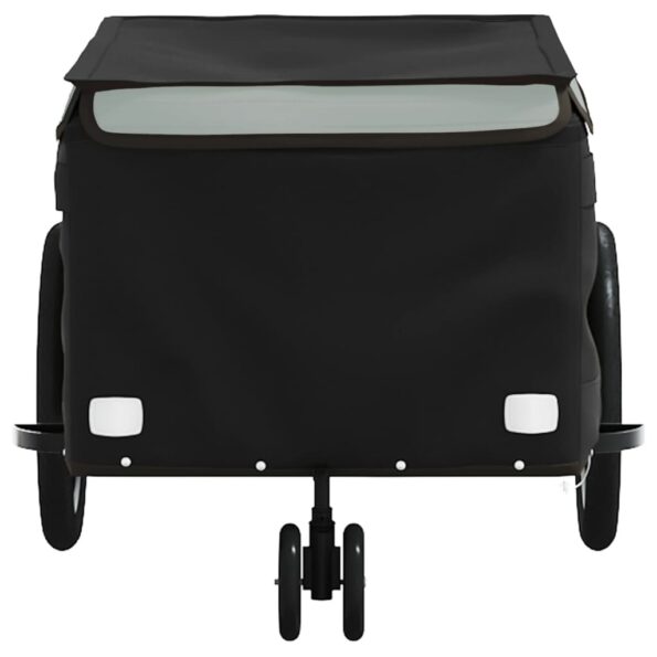 94098_6.jpg vidaXL Vozík za bicykel, čierno sivý 30 kg, železo – Obrázok 6