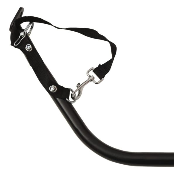 94098_9.jpg vidaXL Vozík za bicykel, čierno sivý 30 kg, železo – Obrázok 9