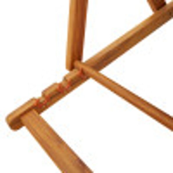 vidaXL Zložené plážové kreslo 2 kusy Taupe z akáciového dreva a Textilénu – Obrázok 10