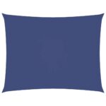 vidaXL Tieniaca plachta oxfordská látka obdĺžniková 2,5x3,5 m modrá – Obrázok 2