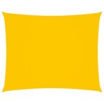 vidaXL Tieniaca plachta oxfordská látka obdĺžniková 3x4 m žltá – Obrázok 2