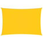 vidaXL Tieniaca plachta oxfordská látka obdĺžniková 3x5 m žltá – Obrázok 2
