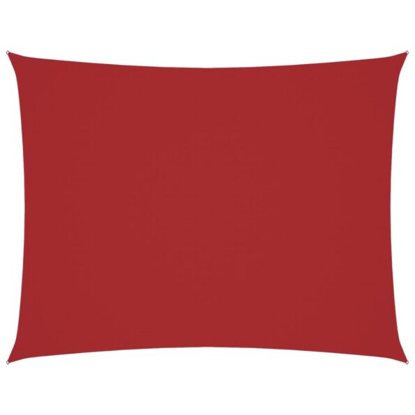vidaXL Tieniaca plachta oxfordská látka obdĺžniková 2x3 m červená – Obrázok 2