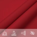 vidaXL Tieniaca plachta oxfordská látka obdĺžniková 3x4 m červená – Obrázok 8