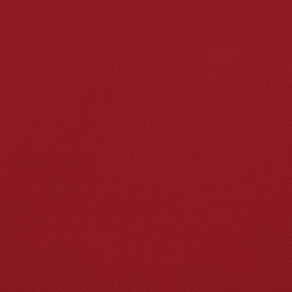 vidaXL Tieniaca plachta oxfordská látka obdĺžniková 3,5x4,5 m červená – Obrázok 9