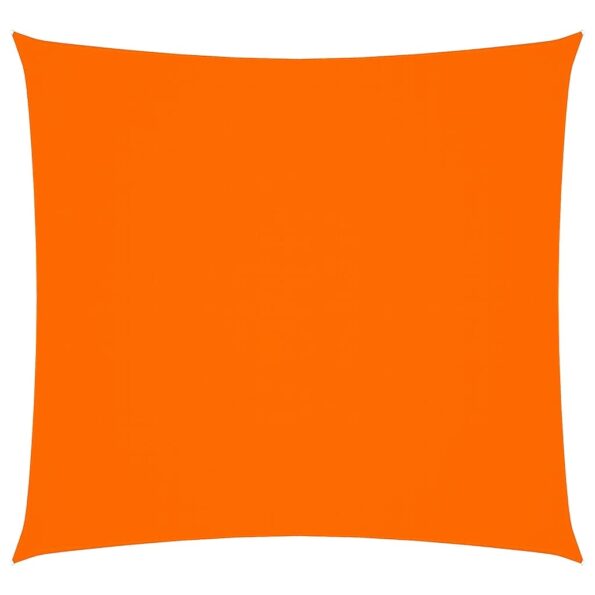 vidaXL Tieniaca plachta oxfordská látka štvorcová 2,5x2,5 m oranžová – Obrázok 2