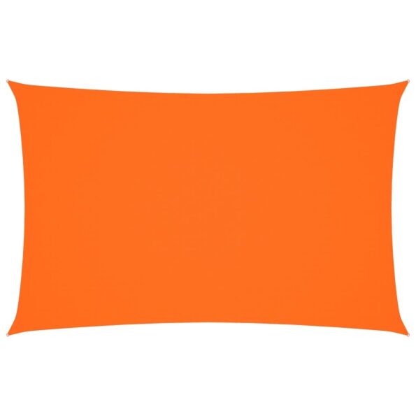 vidaXL Tieniaca plachta oxfordská látka obdĺžniková 2x5 m oranžová – Obrázok 2