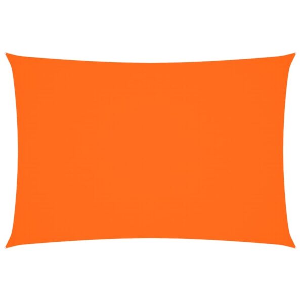 vidaXL Tieniaca plachta oxfordská látka obdĺžniková 3x5 m oranžová – Obrázok 2