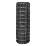 vidaXL Euro plot, oceľ 10x1,2 m, sivý – Obrázok 2