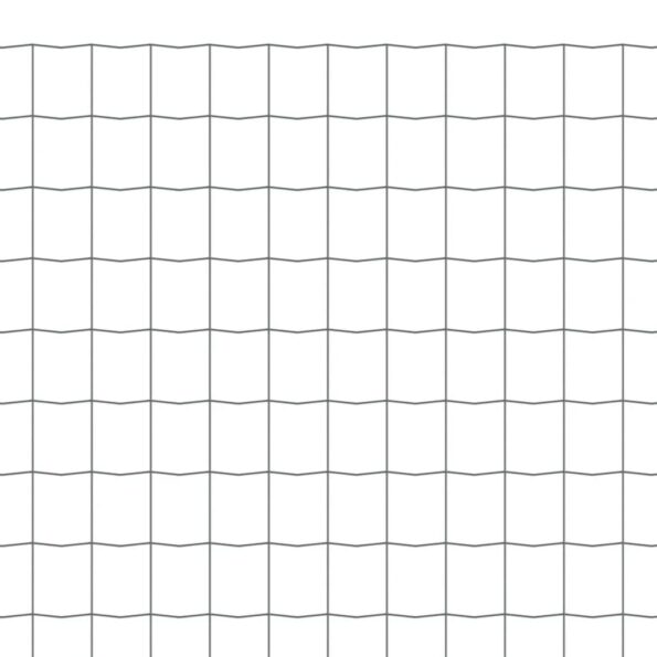 vidaXL Euro plot, oceľ 10x1,2 m, sivý – Obrázok 4