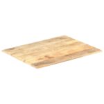 vidaXL Stolová doska, mangový masív 15-16 mm, 90x70 cm – Obrázok 7