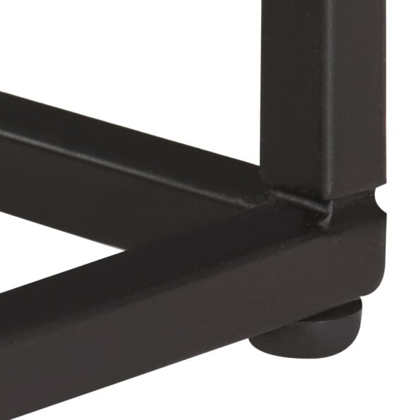 vidaXL Príručný stolík 35x45x65 cm, drevený masív – Obrázok 6