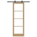 vidaXL Posuvné dvere so súpravou hardvéru "ORKDAL" 78x232 cm – Obrázok 4