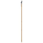 Posuvné dvere vidaXL s hardvérovým setom 'ORKDAL'83x211 cm, Interiérové dvere vidaXL s brutom 'ORKDAL'83x211x4 cm zo soľného dreva – Obrázok 5