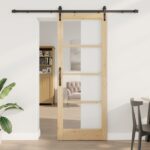 vidaXL Posuvné dvere s hardvérom 'ORKDAL'83x211 cm