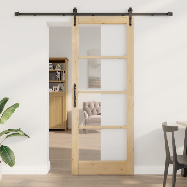 3332475_1.jpg vidaXL Posuvné dvere s hardvérom 'ORKDAL'83x211 cm – Obrázok 1