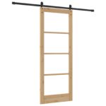 vidaXL Posuvné dvere s hardvérom 'ORKDAL'83x211 cm – Obrázok 6