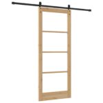 vidaXL Sliding Door s hardvérom 'ORKDAL'86x211 cm – Obrázok 6