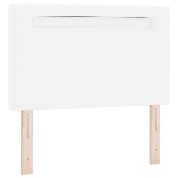 3339033_7.jpg vidaXL Boxspring posteľ s matracom bielej farby 90x200 cm z umelej kože – Obrázok 7