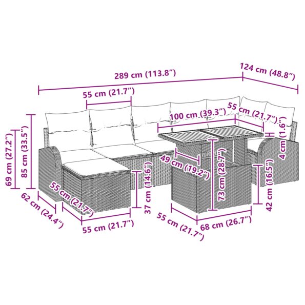 3349617_12.jpg vidaXL 8-dielny záhradný jedálenský set s vankúšmi čierny poly ratan akácie – Obrázok 12