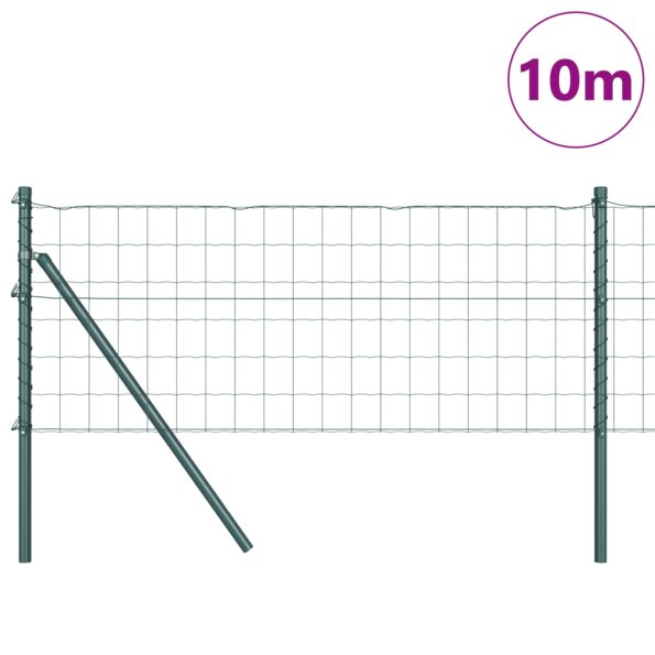 3350295_3.jpg VidaXL Euro plot s 7 stĺpmi 0,4x10 m pozinkovaná oceľ zelená – Obrázok 3