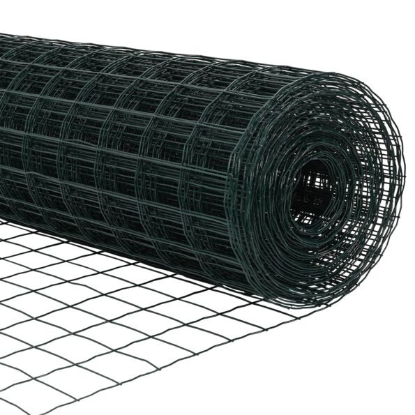 3350317_9.jpg vidaXL Euro plot s 13 stĺpikmi 0.6x25 m pozinkovaná oceľ zelená – Obrázok 9