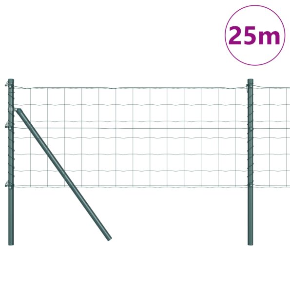 3350333_3.jpg vidaXL Euro plot Sada 2 Zelená Oceľ 25 x 0.8 m Trvácny Euro plot – Obrázok 3
