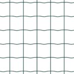 vidaXL Euro oplotenie s 13 paličkami 0.4x50 m pozinkovaná oceľ zelená – Obrázok 8