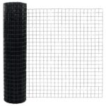 vidaXL Plot s podperou Sivá 1,2 x 10 m Ocel a PVC – Obrázok 6