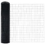 vidaXL Euro ohrada s 13 stĺpikmi 1x25 m Galvanizovaná oceľ sivá – Obrázok 6