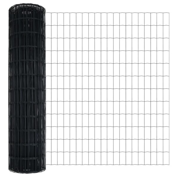 3350415_6.jpg vidaXL Euro plot so 13 stĺpikmi 1.2x25 m Galvanizovaná oceľ sivá – Obrázok 6