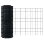 vidaXL Euro plot s 13 stĺpikmi 0.6x50 m pozinkovaná oceľ sivá – Obrázok 6