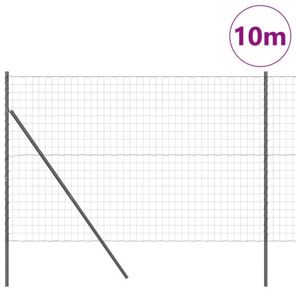 3350443_3.jpg vidaXL Euro plot s 7 stĺpmi 1.6x10 m pozinkovaná oceľ sivá – Obrázok 3