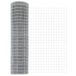 vidaXL Euro plot s 7 stĺpikmi 1x10 m pozinkovaná oceľ – Obrázok 6