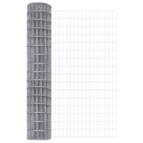 3350474_6.jpg vidaXL Euro oplotenie s 7 stĺpmi 1.6x10 m pozinkovaná oceľ – Obrázok 6